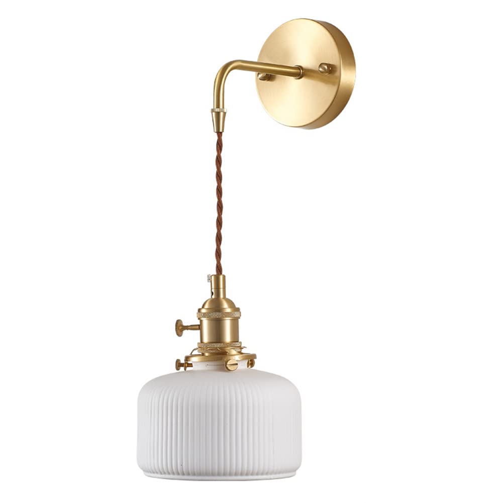SXSCARKX Wall Light Indoor LED 16W 3000K Warm White Modern Ceramic Lamp Decorative Sconce for Living Room Bedroom Hallway Corridor Stairs Hall,