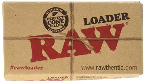 Raw Natural Rolling Papers Cone Loader Card and Poking Tool (2 Pack)
