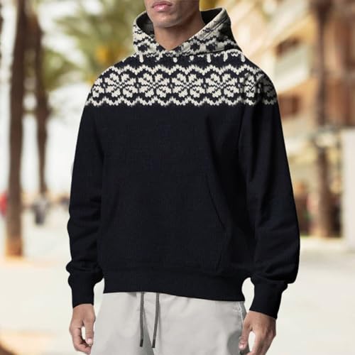 Sudadera con capucha para hombre ideal para escapadas informales de invierno 2