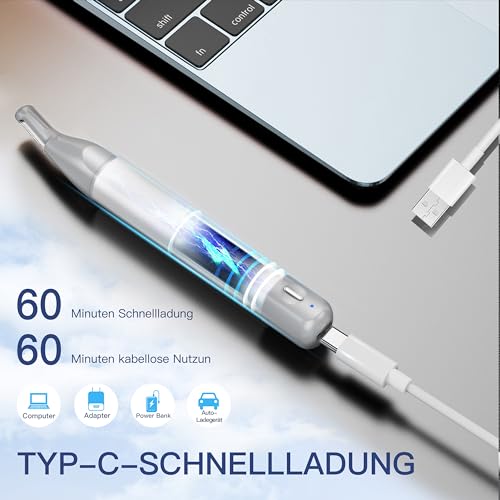 HEBECA Nasenhaartrimmer Frauen - Nasentrimmer Damen Augenbrauenrasierer Elektrisch Damen Nasen und...