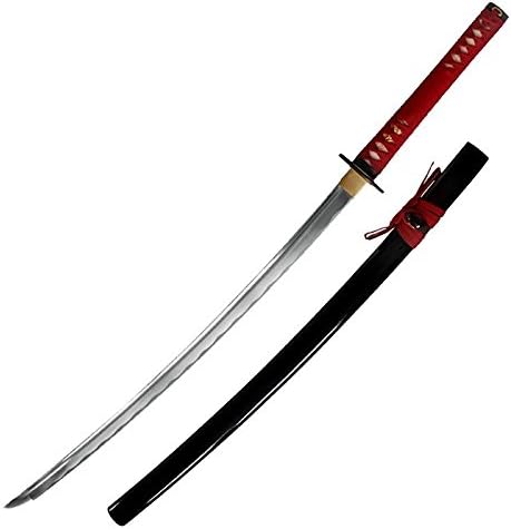 Fudoshin Katana Practical Mahó – Handgeschmiedet Aus 1045 Kohlenstoffstahl, 73 Cm Klinge, Scharf, Mit Holzsaya & Pflegeset, Ab 18