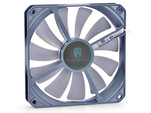 DEEPCOOL GS 120 est un ventilateur ultra de cas Fluid Dynamic Bearing & silencieux IC Fan brevetés design 100% De-Vibration TPE couverture flux d'air optimisé Avec centralisée Design Flow détachable fan & Style Design bricolage Triple-Proof & 100000 heures de durée de vie