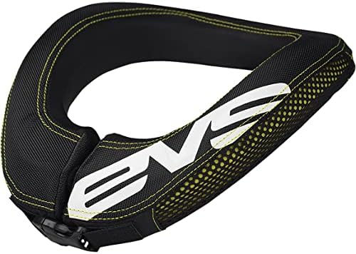 EVS Sports 112046-0110 R2 Race Collar (Small), Youth, Black