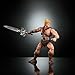 Masters of The Universe Origins Action Figure 200X Cartoon Collection He-Man, 5.5 Inch 1980s Motu TV Hero, Detailed Design & Power Sword Accessory