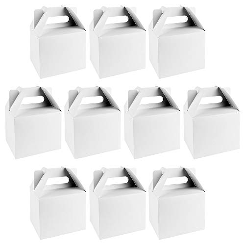 Ideen mit Herz Cajas de regalo, diseño 1, 11 x 9 x 14 cm, 250 g/m², color blanco, 10 unidades