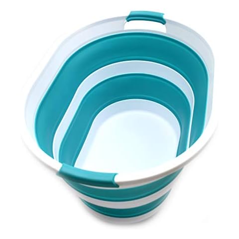 SAMMART 34L Collapsible Laundry Basket Cover