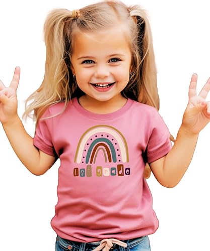 1st Grade Rainbow First Day of School Gift Back to School T-Shirt Back to School Shirts2