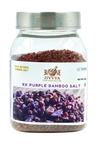 Jivvya 9X Sal de Bambú Púrpura 8.4 Ounce Natural miniatura 1