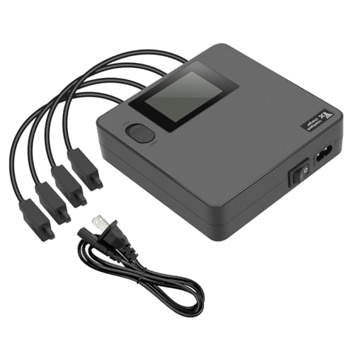 Hub de carga de batería para baterías DJI Air 3 con indicador de energía LCD 7