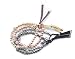 4PCS Fashion Rhinestone Ball Mixed Brass Beaded Stretch Bracelets