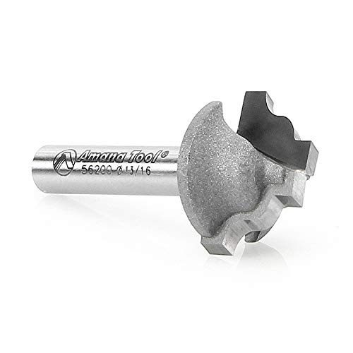 Amana Tool - 56200 Carbide Tipped Plunging Ogee Stile 1/8 Radius x 13/16 Dia x 33/64 x 1/4