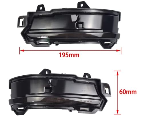 Feu de clignotant LED dynamique Jaguar F-Pace X761 haut de gamme