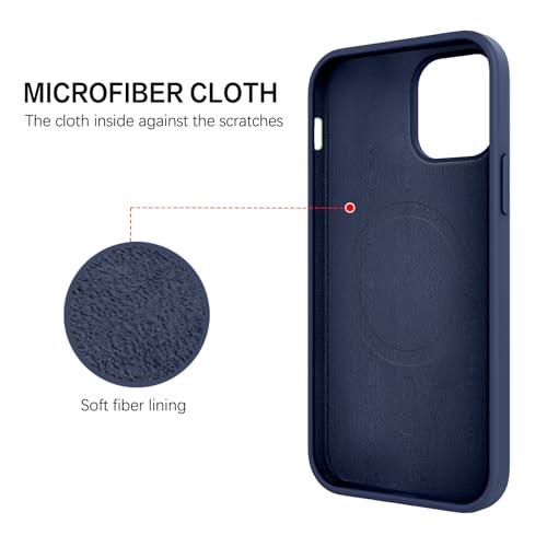 Coque iPhone 14 MagSafe anti-rayures avec sa doublure en microfibre - 2