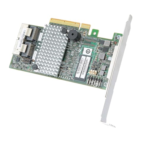 LSI 9267 8I 2208 Karta kontrolera, karta SAS PCIE x8 z pamięcią podręczną 512 MB, pojemność obsługi 6 Gb/s, 8 portów wewnętrznych do przechowywania serwera, obsługa 0 1 10 50 z