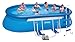 Produktbild Intex Aufstellpool Oval Frame Pool Set, Blau, 549 x 305 x 107 cm