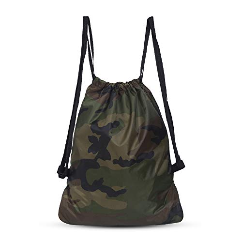 Image of DIVULGE 16 L Small Size Polyester Multi Utility Sports Gym Drawstring Backpack