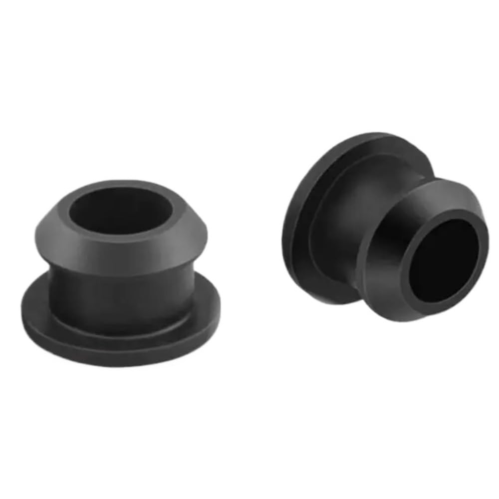 Zatrzaskiwane Silikonowe Zatyczki Typu T, Okrągłe Wkładki Rurowe Czarne Stożkowe Uszczelniające 20szt(13.5mm)