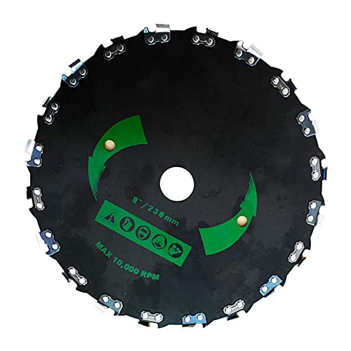 Nikou 20 denti 9 pollici decespugliatore lama trimmer testina decespugliatore tagliaerba fresa testa massima velocità 10000 giri/min accessorio per tosaerba