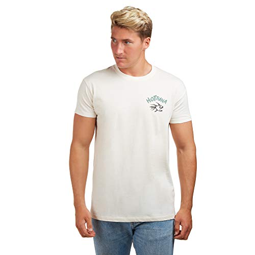 Hot Tuna Off The Hook Camiseta, Beige (Natural Nal), Small para Hombre