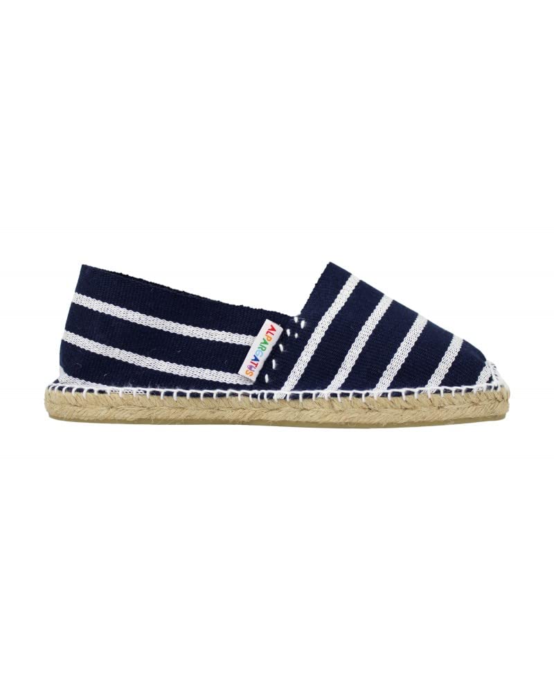 Alpargatas Unisex con Diseño de Rayas - Hechas a Mano en España