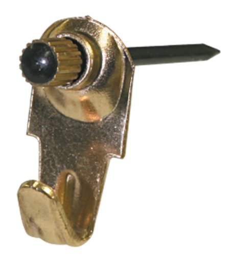 Image of Hillman Professional Picture Hangers Brass 10 lb- 4 Pack, 122266