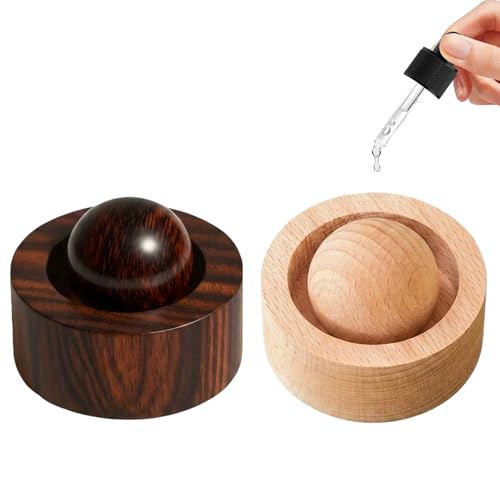 2 Stück Duftsteine Für Ätherische Öle Diffusor Für Ätherische Öle Aroma Diffuser Für Ätherische Öle Duftöl Diffuser Duft Diffuser Oil Diffuser In Sandelholz Und Naturholz