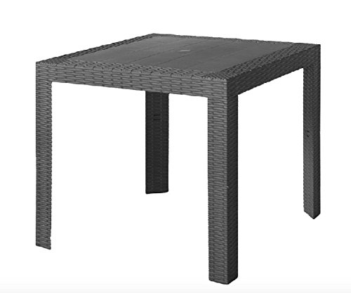 ARETA are057 Table, Saturne, Anthracite, 80 x 80 cm