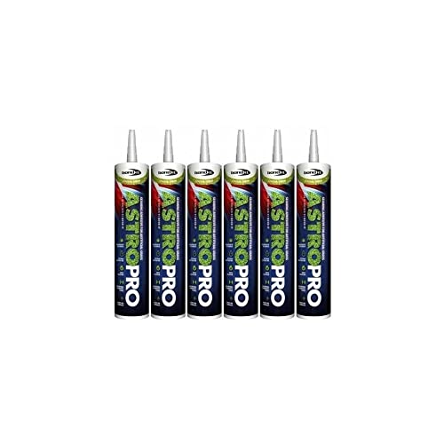 (6 TUBES) Astro Pro Green Seaming adhesive for astro turf 310ml tube - professional elastic hybrid seaming adhesive for artificial grass