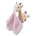 NICI 48037 Schmusetier 3D Giraffe Sasuma 16cm mit Mulltuch, BEIGE