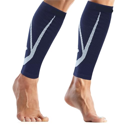 Calcetines sin pie con compresión muscular activa para pantorrillas y entrenamientos