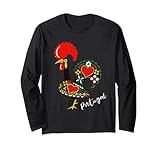 Si vous ou quelqu'un que vous connaissez, Galo de Barcelos du Portugal, ce design Distressed Rooster est fait pour vous