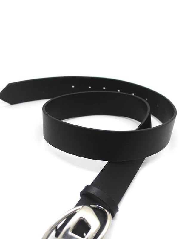 EMMIOL Y2K Women Belts for Jeans, Ladies Leather Belt Trendy Goth Star with Silvery Buckle, Waist Belt Punk for Dress3