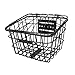 Aymzbd Kids Bike Basket Front Decor Handlebar Basket Practical Carrying Versatile Lightweight Storage Iron Wire for Children Street, with lid
