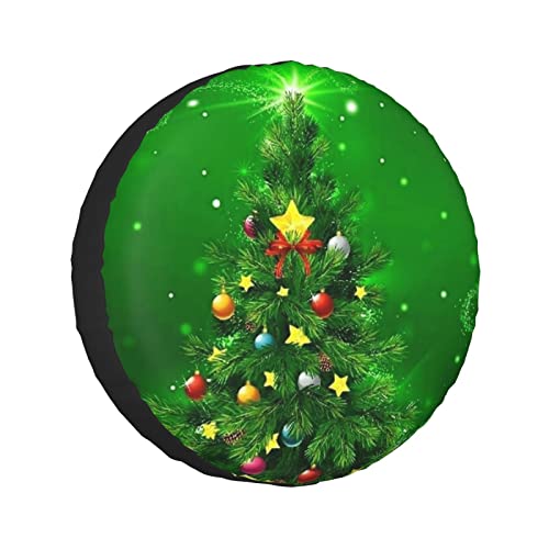 831 Funda De Llanta De Repuesto Arboles De Navidad Cubierta De Neumático De Repuesto Durable Cubierta para Rueda De Repuesto Portátil Rueda De Repuesto Cubierta Universal para Remolques M