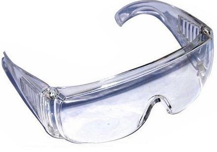 Safety Glasses With Shield Frame Eyewear - Personal Protective Equipment - For Home Project, Dental, Lab Work, Outdoor Use(Clear)