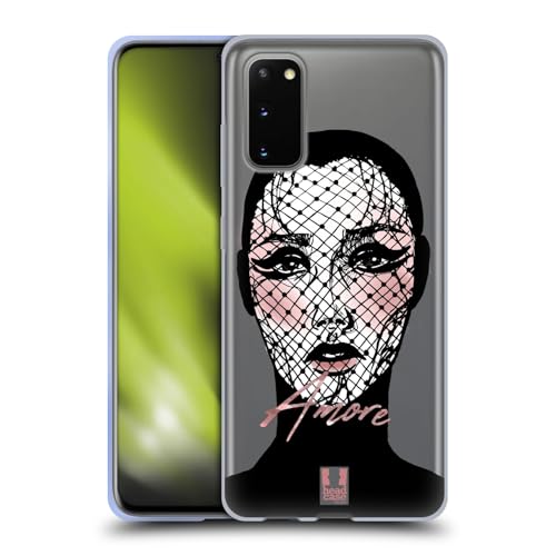 Head Case Designs Amore Avant Garde Faces Gel Case [Military Grade Protection] Compatible with Samsung Galaxy S20 / S20 5G