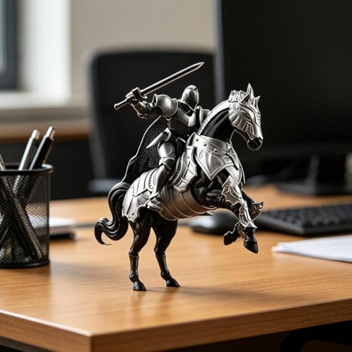 Figurines d'action chevaleresques avec multi-étangs mobiles à assembler soi-même - 3
