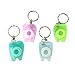 Produktbild HEALIFTY 4 Stücke Tragbare Zahnseide Keychain Zahnarzt Geschenke Schlüsselanhänger Schlüsselanhänger Floss Stick Für Zahnreinigung (Gelegentliche Farbe 15 Mt)