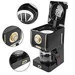 QJRGUY Drip Maker with Pot Adjustable Automatic Filter Coffee Machine - Image 6