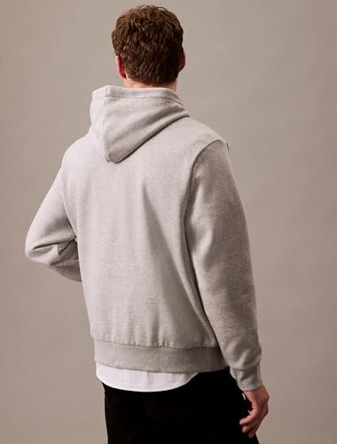 Image of Calvin Klein Men's Monogram Logo Fleece Hoodie