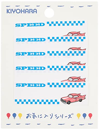 清原 KIYOHARA お気に入りシリーズ ネームラベルSS アメリカ車 5枚入り MOW809