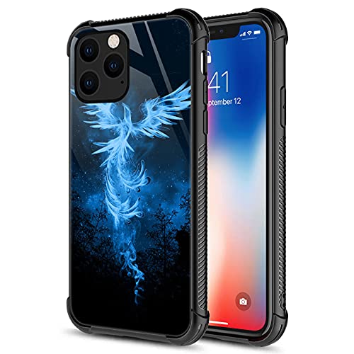 Coque iPhone 13 Pro Max CARLOCA avec motif phénix antichoc et antirayure