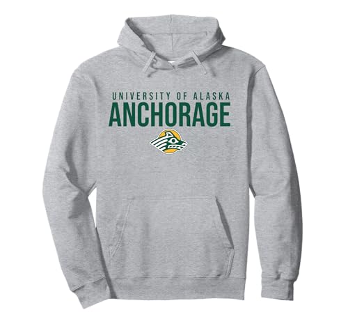 University of Alaska Anchorage Seawolves Stacked Pullover Hoodie