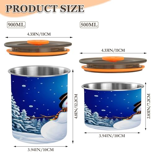 Envase Hermético de Acero para Café 17oz miniatura 2