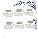 Ciieeo 25pcs Boxes Cake Boxes White Wrapping Paper Mini Donuts Cupcake Wrappers Donuts Boxes Mini Foil Baking Cup Kraft Wrapping Paper Cake Container Clear Snack Box Christmas