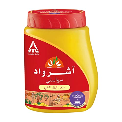 Image of Aashirvaad Pure Cow Ghee, PET Jar, Rich Aroma, 200ml