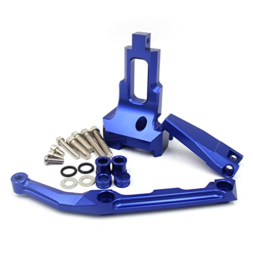Stoßdämpfer Für Yamaha Für MT-09 Tracer Tracer 900 FJ-09 2015 2016 2017 Motorrad Stabilisator Lenkungsdämpfer Montagesatz (Farbe : Blau)