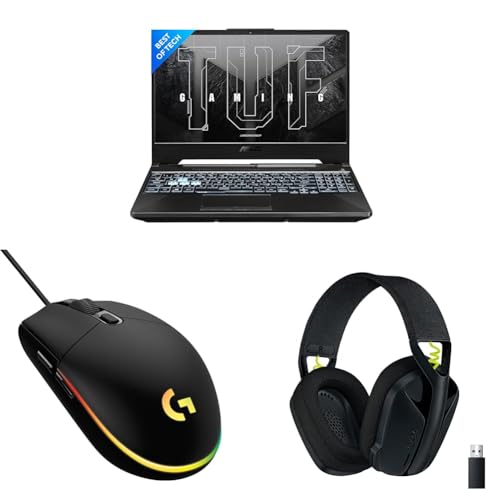 Image of ASUS TUF Gaming A15, 15.6 inch (39.62 cm) FHD 144Hz, AMD Ryzen 9 5900HX, 6GB RTX 3060, Gaming Laptop (16