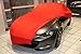 Produktbild AMS Vollgarage Mikrokontur® Rot mit Spiegeltaschen für Mazda MX5 RF, schützende Autoabdeckung mit Perfekter Passform, hochwertige Abdeckplane als praktische Auto-Vollgarage