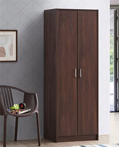 Image of DeckUp Giona Engineered Wood Book Shelf and Display Unit (Walnut, Matte Finish)